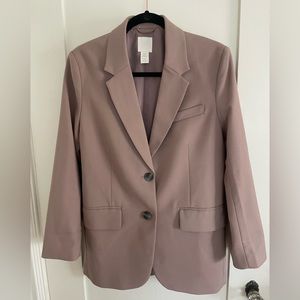 H&M MAUVE Oversized blazer